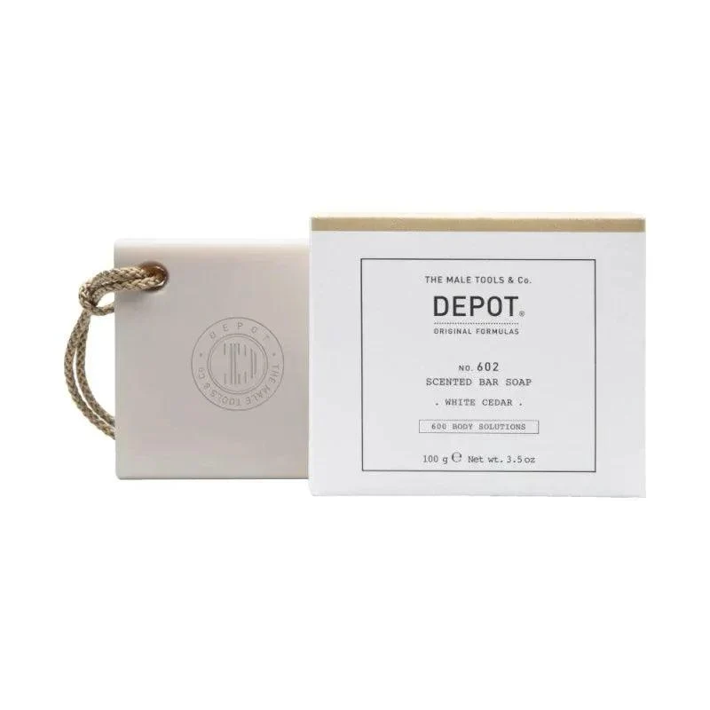 Depot 600 Body Solutions No. 602 Botanical Complex Cedro Bianco 100 g — Saponetta Profumata