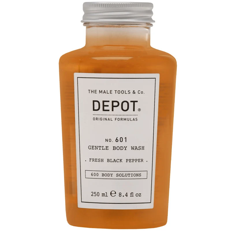 Depot 600 Body Solutions No. 601 Botanical Complex Pepe Nero Fresco 250 ml — Detergente corpo