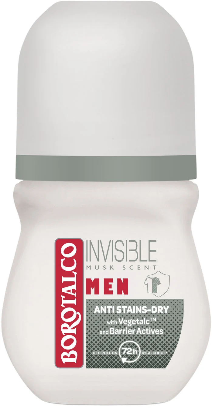 Borotalco Deodorante Roll-On Invisibile Uomo 50ml — Deodorante roll-on