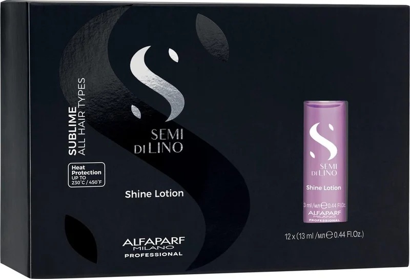 Alfaparf milano Lozione Semi Di Lino Sublime 12 x 13 ml — Lozione capelli