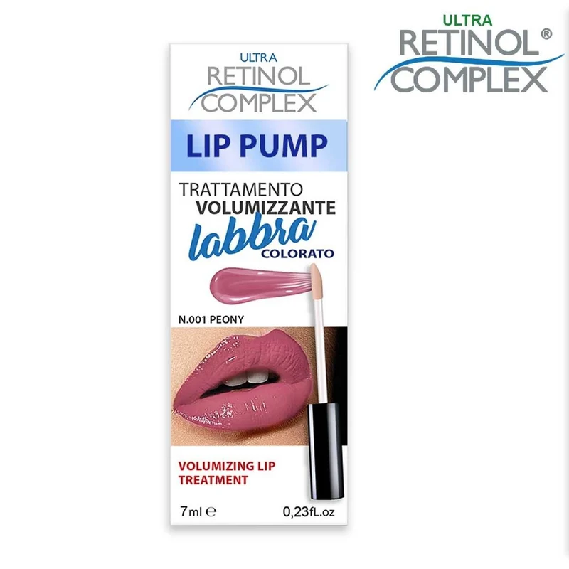 Retinol complex Volumizzante labbra Peonia 7 ml — Lip Pump