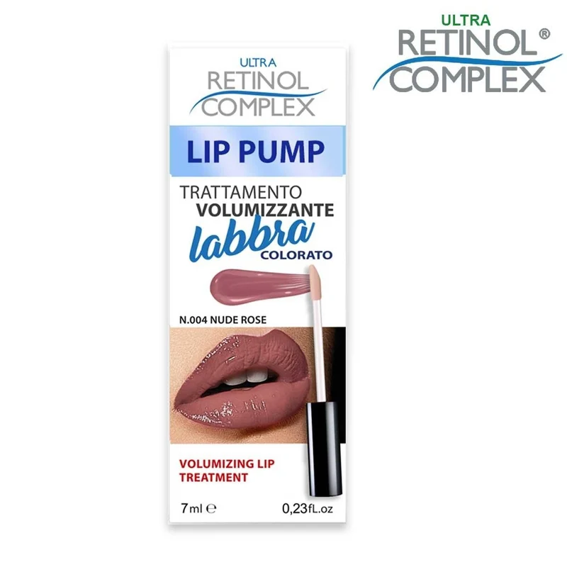 Retinol Complex Volumizzante labbra Nude Rose 7 ml — Lip Pump