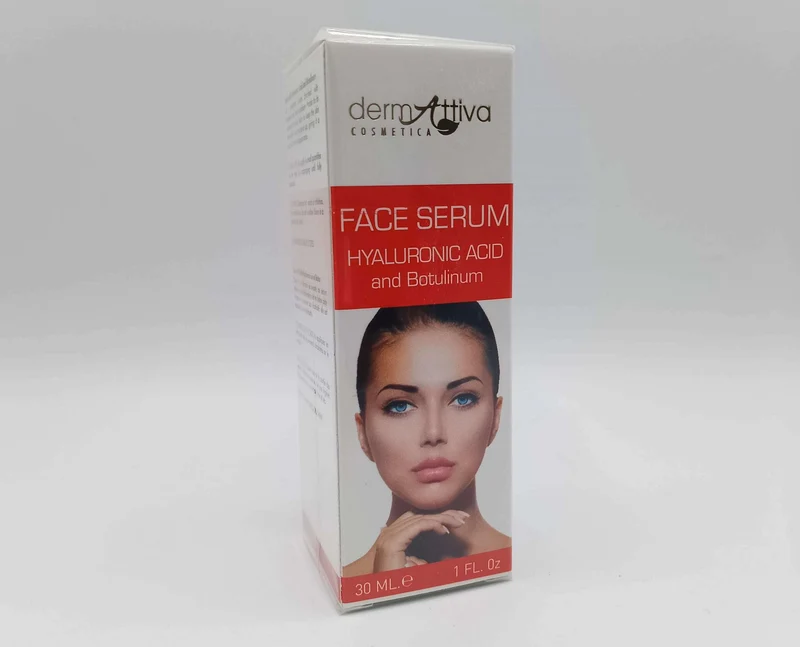 Dermattiva siero viso acido ialuronico e botulino 30 ml — Siero viso