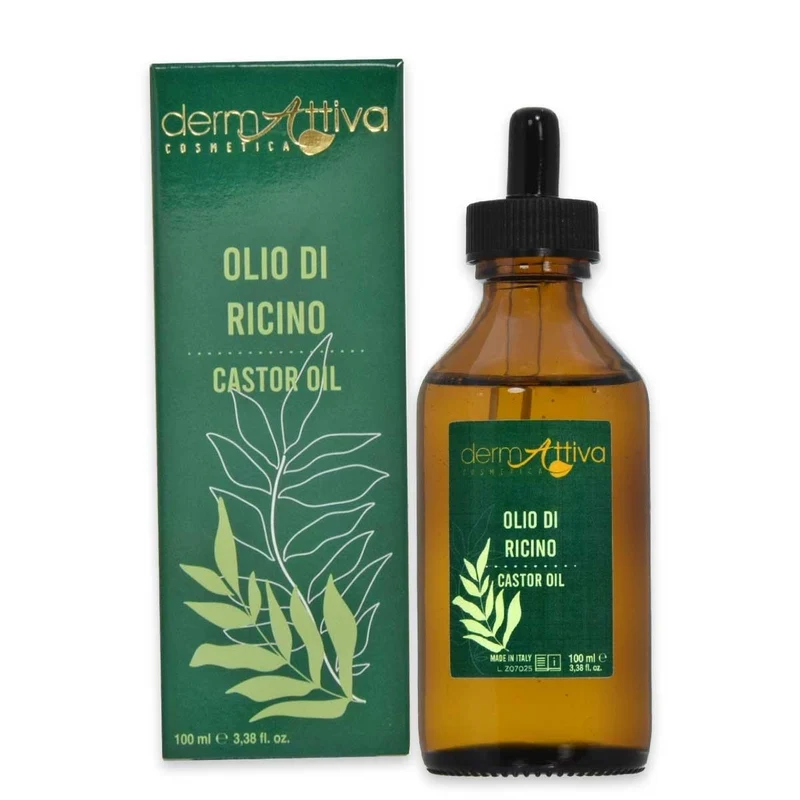 Dermattiva olio di ricino 100 ml uso cosmetico — Olio corpo