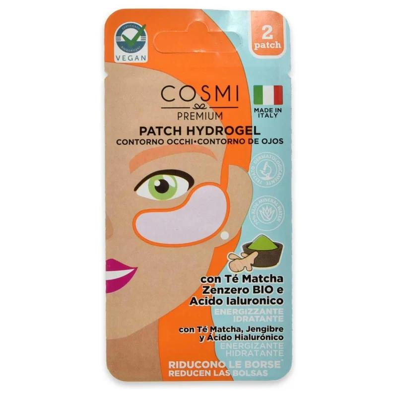 Cosmi Tè Matcha e Vitamina C — Patch Contorno Occhi