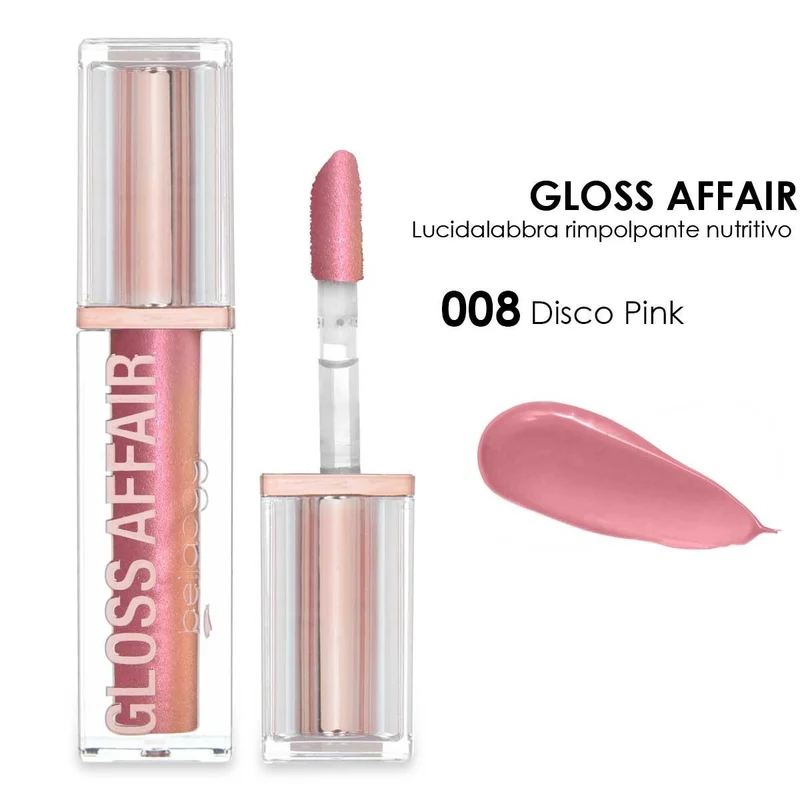 Bella Oggi Gloss Affair Disco Pink 008 — Lucidalabbra