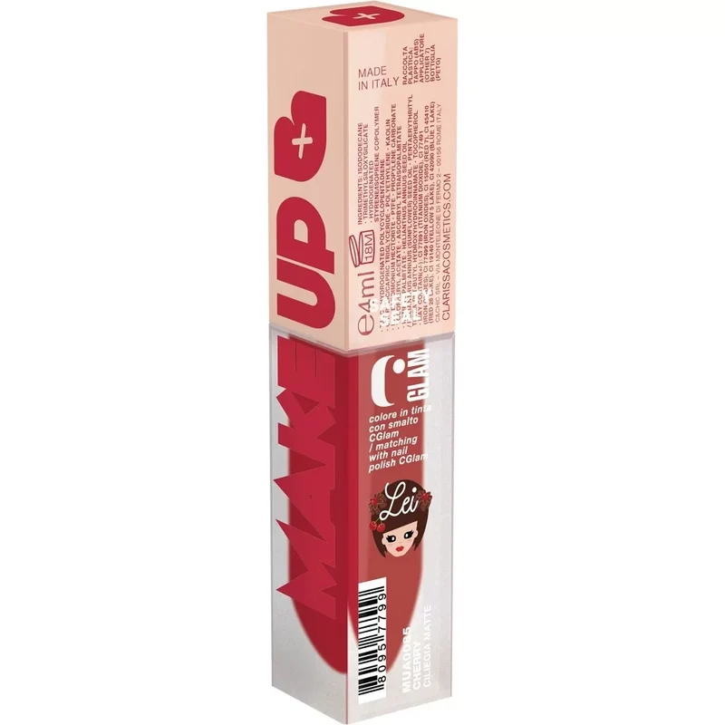 Clarissa Be Fluid Lip Color Cherry Ciliegia Matte 4 ml — Rossetto liquido
