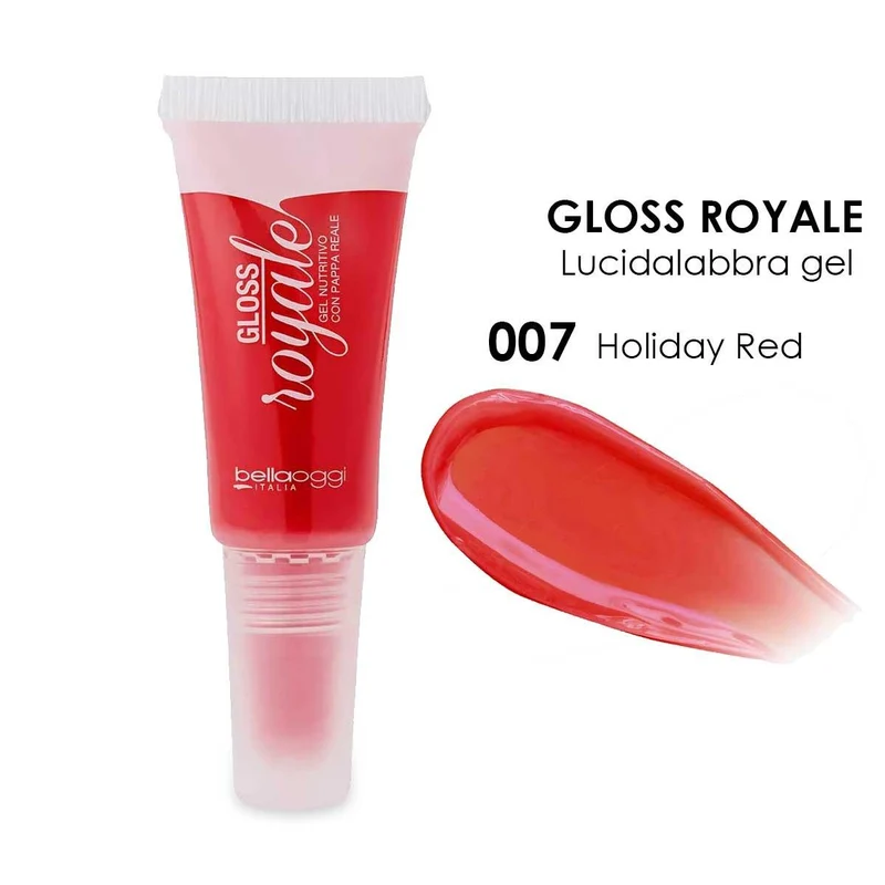 Bella Oggi Gloss Royale Holiday Red 007 — Gloss labbra