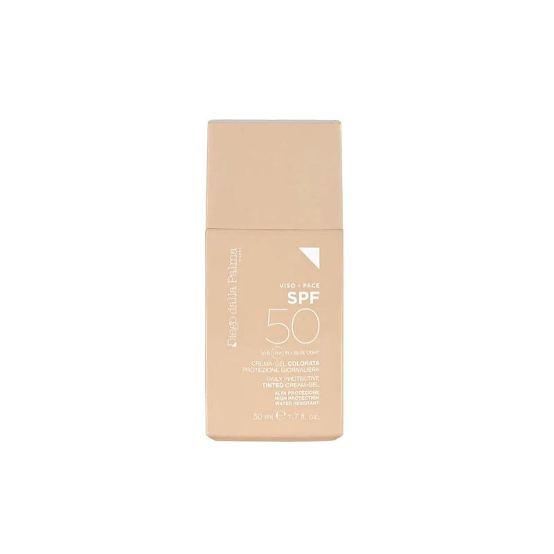 Diego dalla palma Crema-Gel Colorata Protezione Giornaliera Viso SPF 50 50 ml — Solare viso