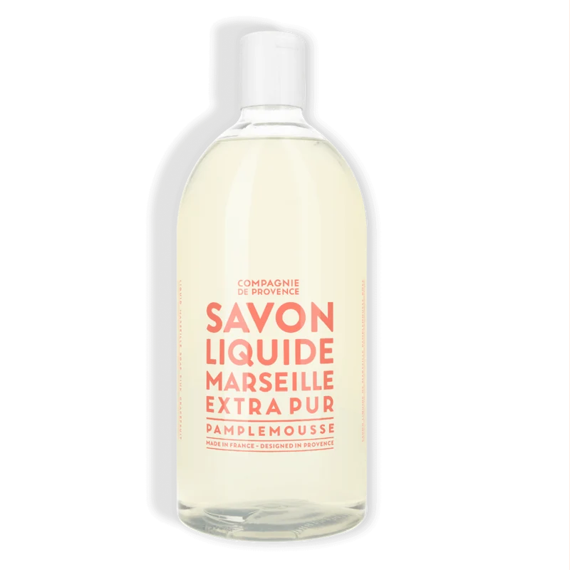 La Compagnie de Provence Sapone Liquido Marsiglia Pompelmo Ricarica 1000 ml — Sapone liquido