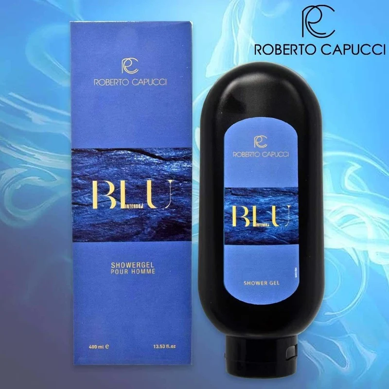 Capucci Blu Intenso Gel Doccia Uomo 400 ml — Gel doccia