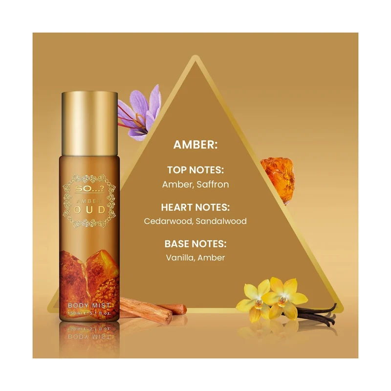 So...? Amber Oud 150 ml — Spray corpo
