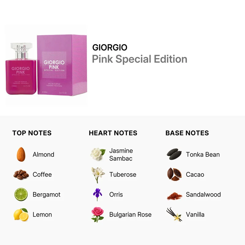Giorgio Pink Special Edition 100 ml — Eau de Parfum Donna