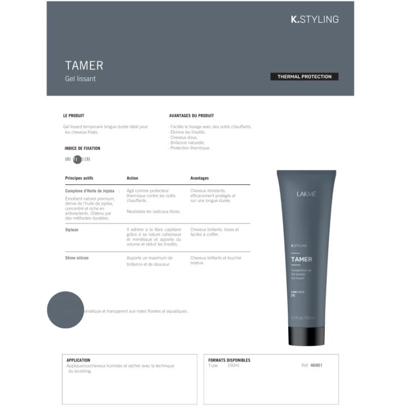 Lakmé Gel lisciante K.Styling Tamer 150 ml — Gel capelli