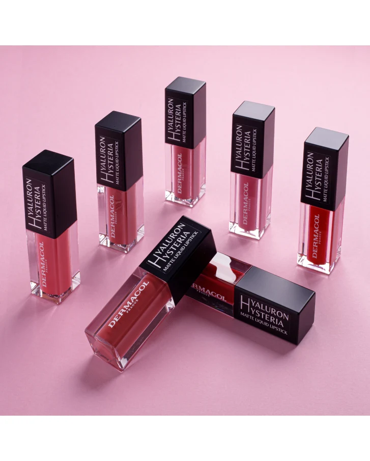 Dermacol Hyaluron Hysteria n.07 4,5 ml — Rossetto liquido