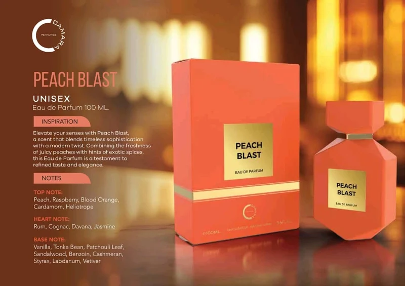 Camara Peach Blast 100 ml — Eau de Parfum Unisex