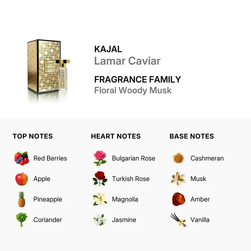 Kajal Lamar Caviar 30 ml — Eau de Parfum