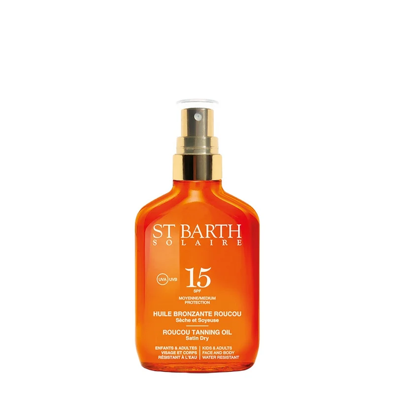 Ligne St Barth Roucou Spf 15 Olio abbronzante — Olio Solare