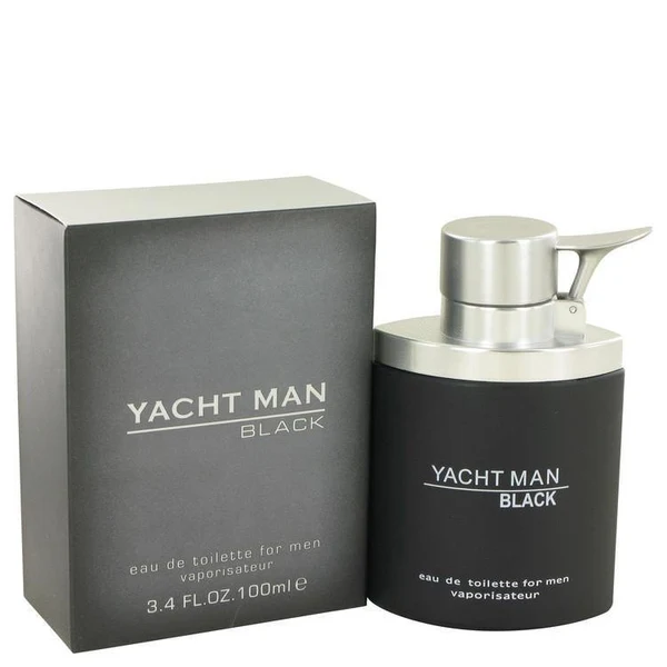 Yacht Man Black, Eau de Toilette by Myrurgia