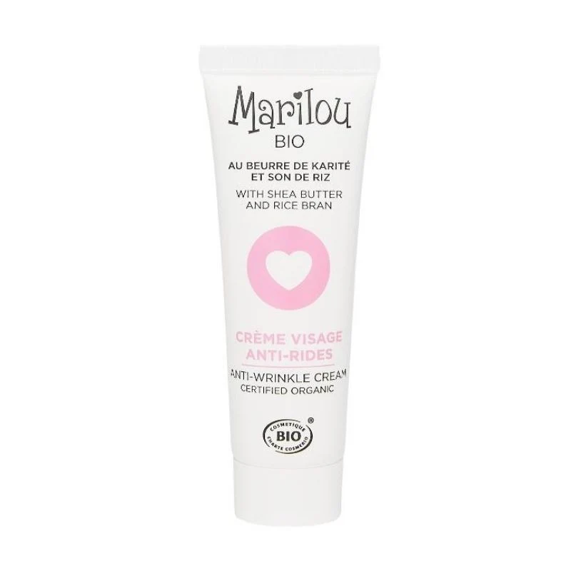 Crème anti-rides bio