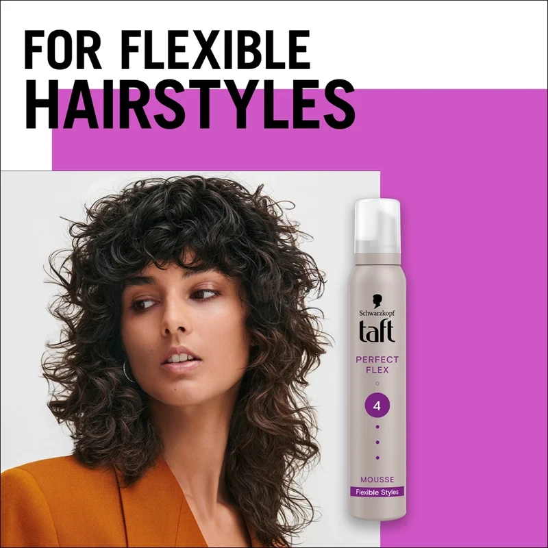 Schwarzkopf Taft Perfect Flex 200 ml — Mousse styling