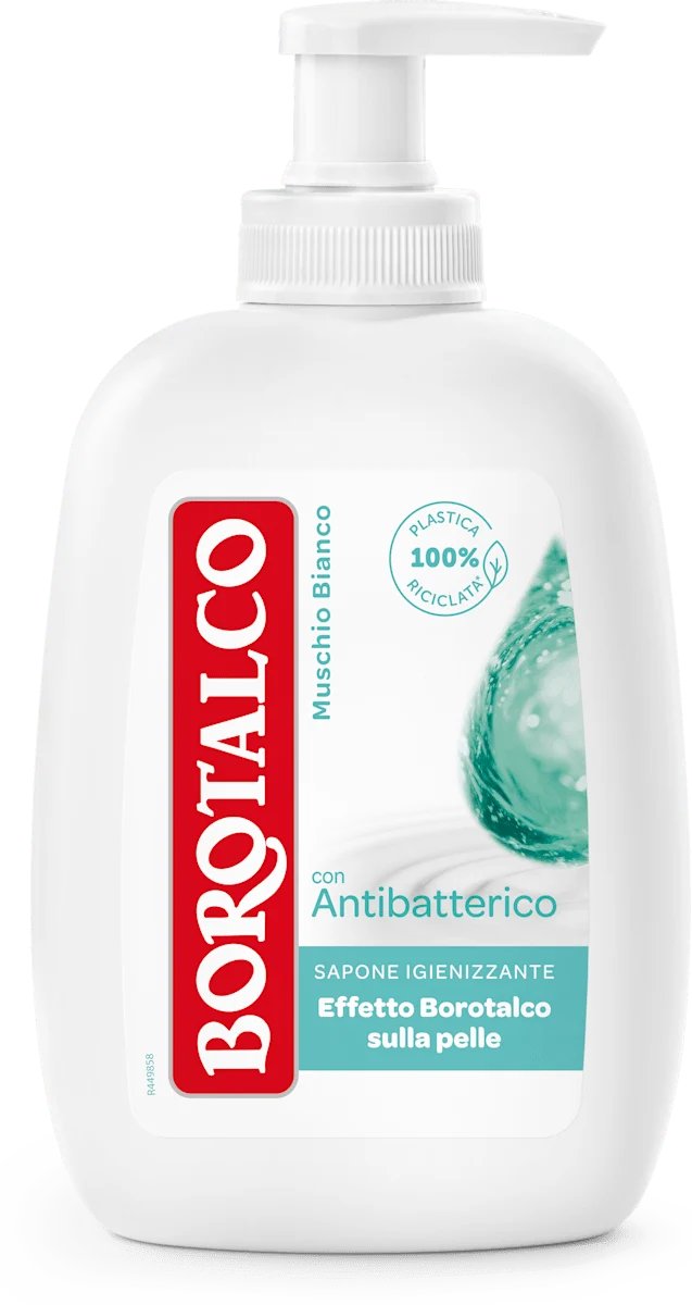 Borotalco Sapone Liquido Antibatterico 250 ml — Sapone liquido