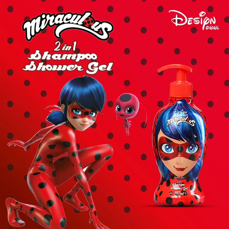 Floram Design Miraculous Shampoing Gel Douche 2En1