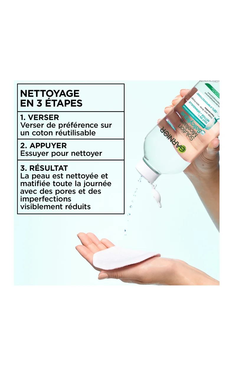 Eau micellaire - Acide salicylique - 400 ml