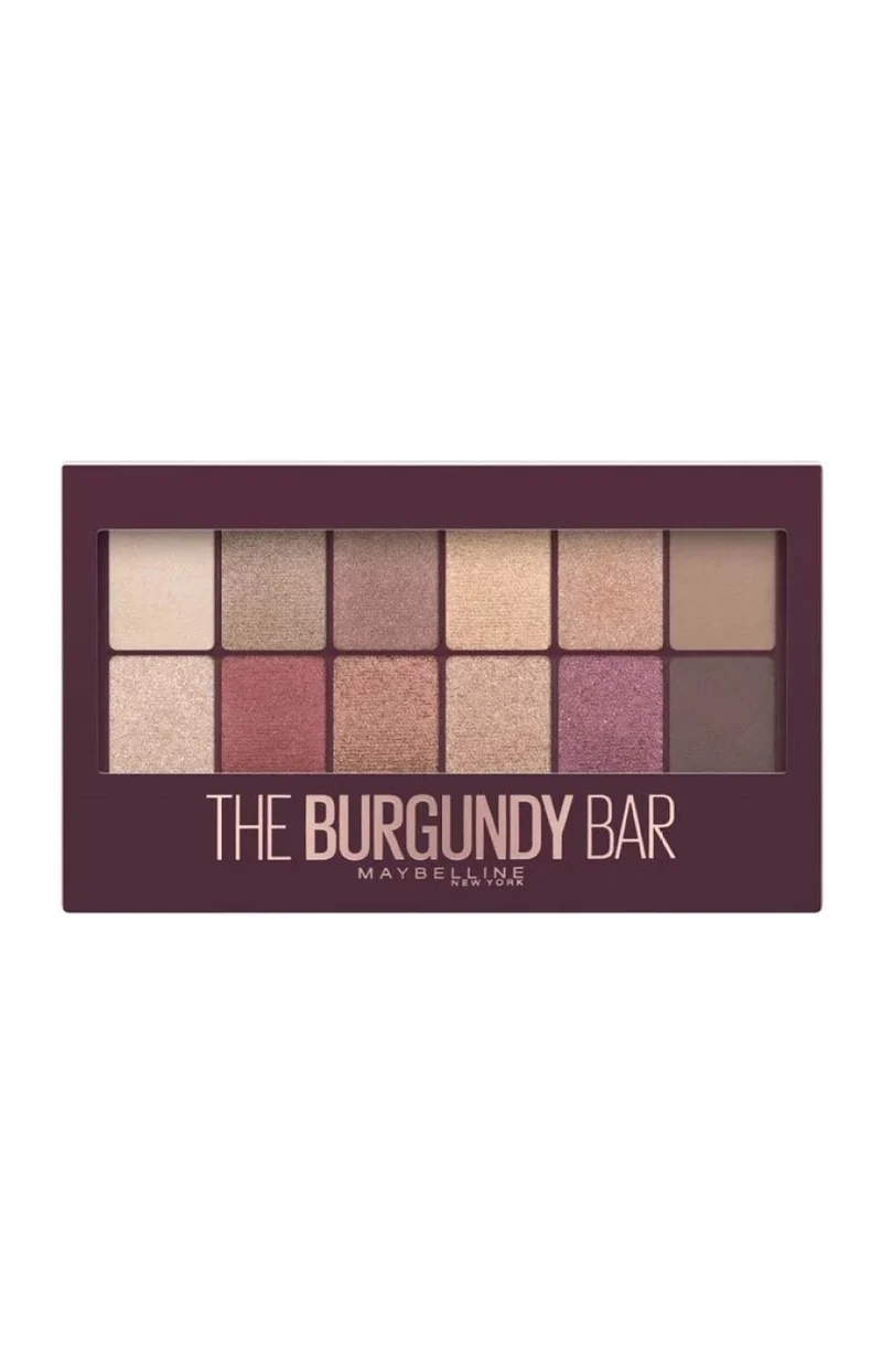 Palette de 12 ombres à paupières - 04 The Burgundy Bar