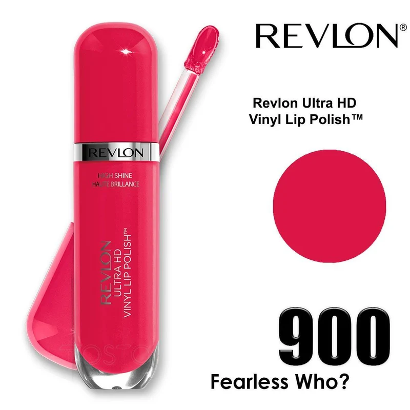 Revlon RV UHD Vinyl Lip Polish Fearless Who 900 — Lip Gloss
