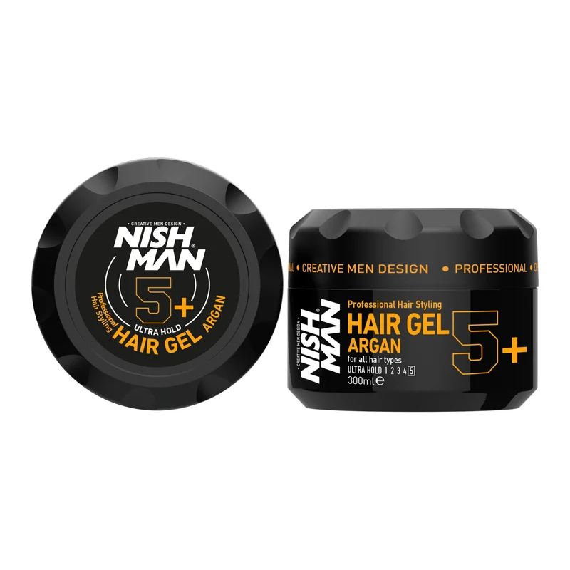 Nishman Gel Capelli Ultra Tenuta All'olio Di Argan 300 ml — Gel capelli