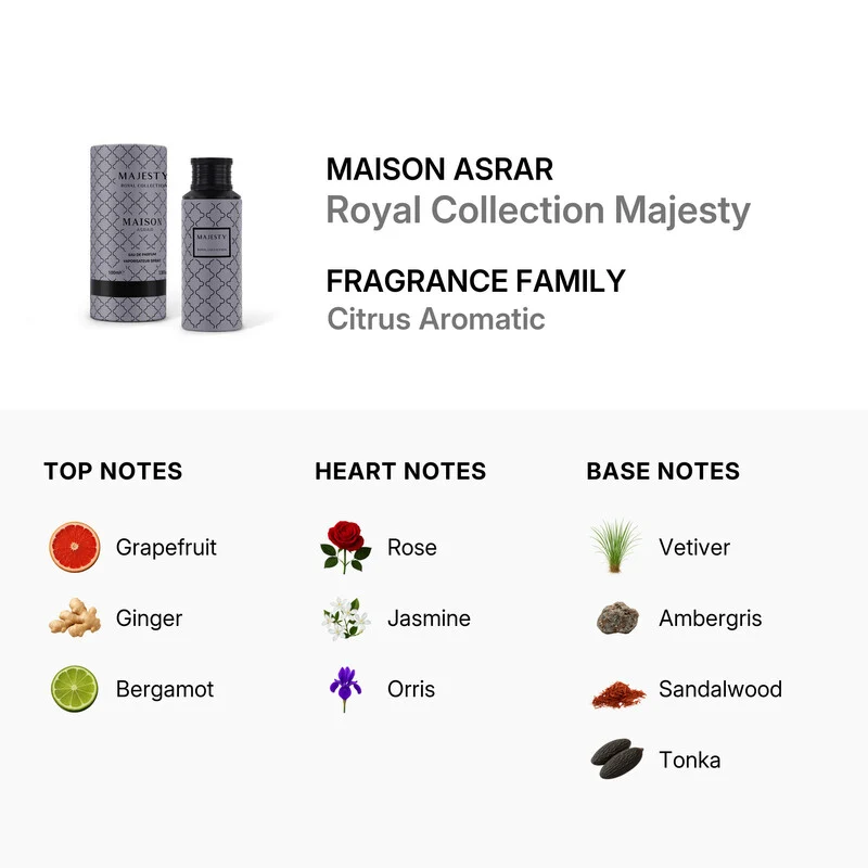 Maison Asrar Royal Collection Majesty EDP 100ml — Eau de Parfum