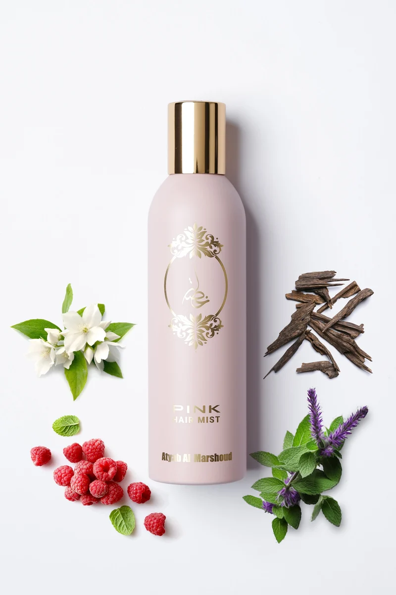 Atyab Al Marshoud Kishla Nebbia Rosa Capelli — Spray capelli