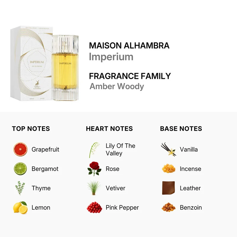 Alhambra Imperium Unisex 100 ml — Eau de Parfum