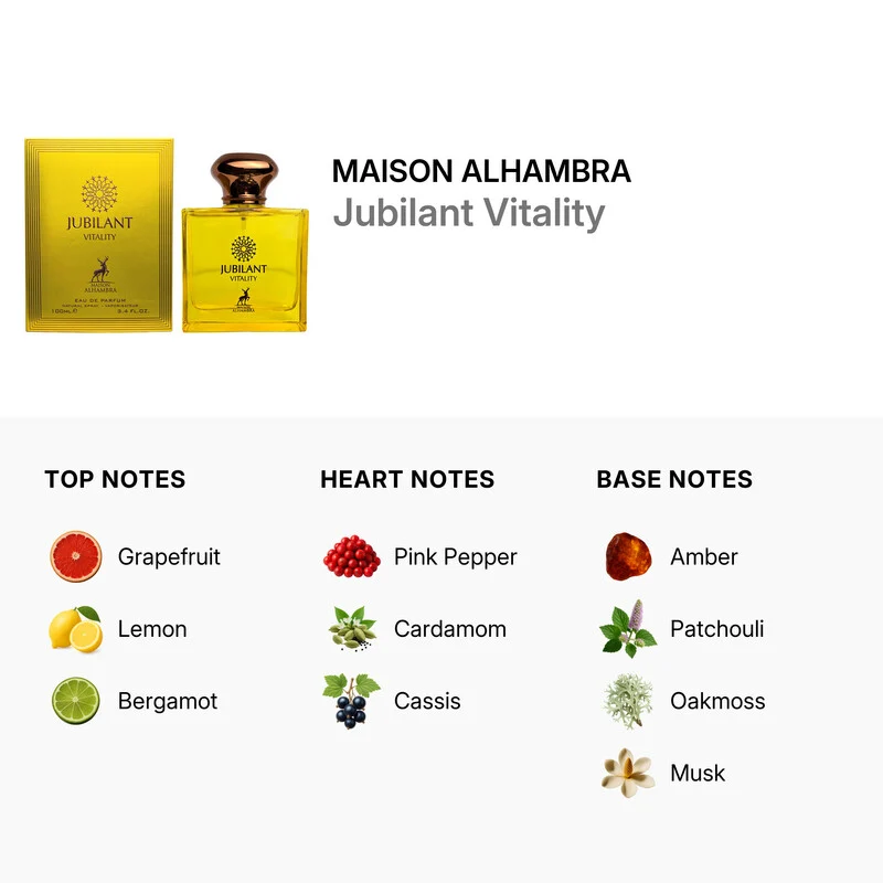 Alhambra Jubilant Vitality Unisex 100 ml — Eau de Parfum