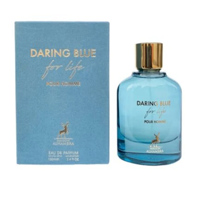 Maison Alhambra Daring Blue For Life 100 ml — Eau de Parfum Uomo