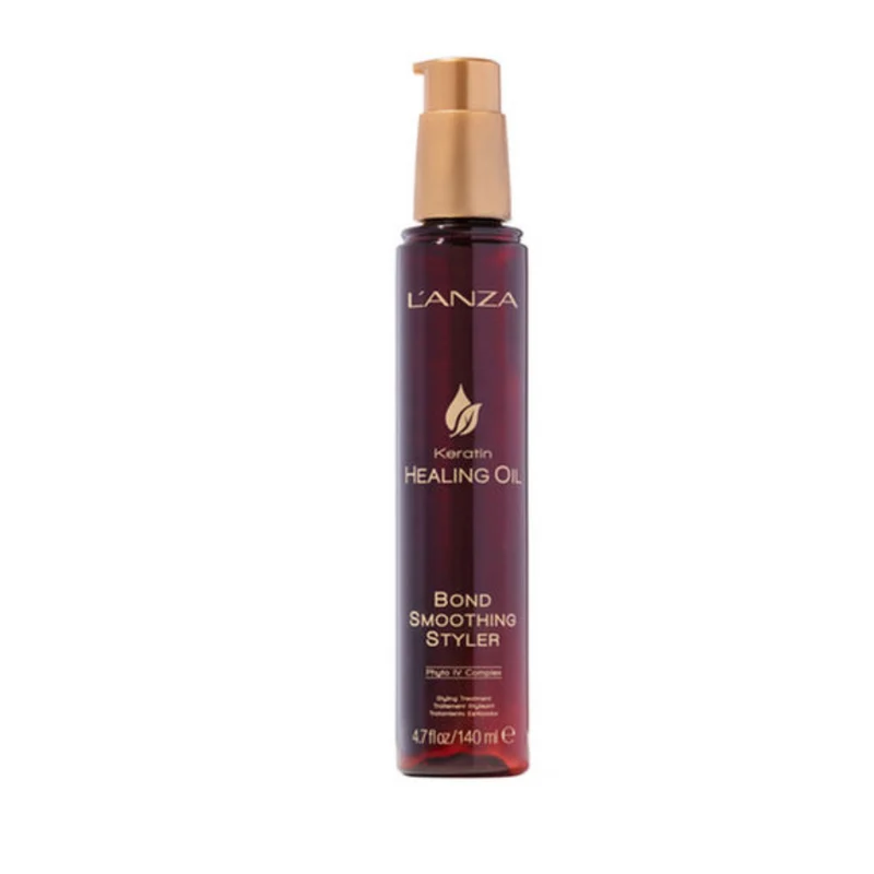 L'ANZA Keratin Olio Curativo Bond Smoothing Styler 140 ml — Olio Capelli