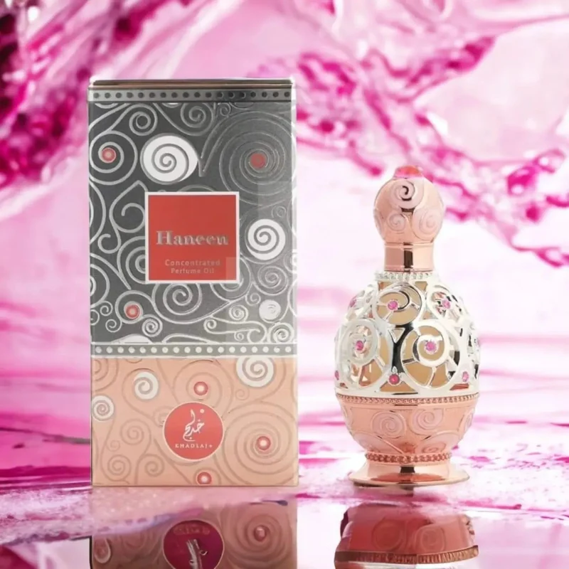 Khadlaj Haneen Rosegold Donna 20 ml — Profumo concentrato