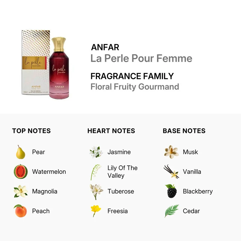 Anfar La Perle 85 ml — Eau de Parfum Donna
