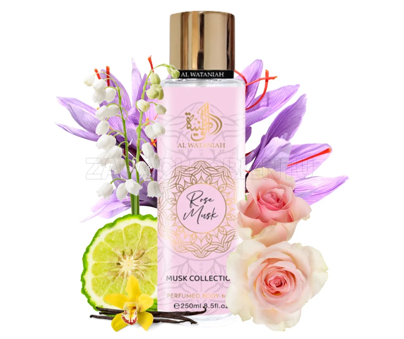 Al Wataniah Rose Musk Unisex 250 ml — Eau di Profumo