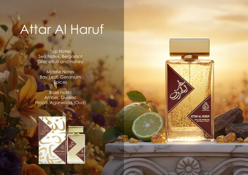 Adyan Attar Al Huruf Unisex 100 ml — Eau de Parfum
