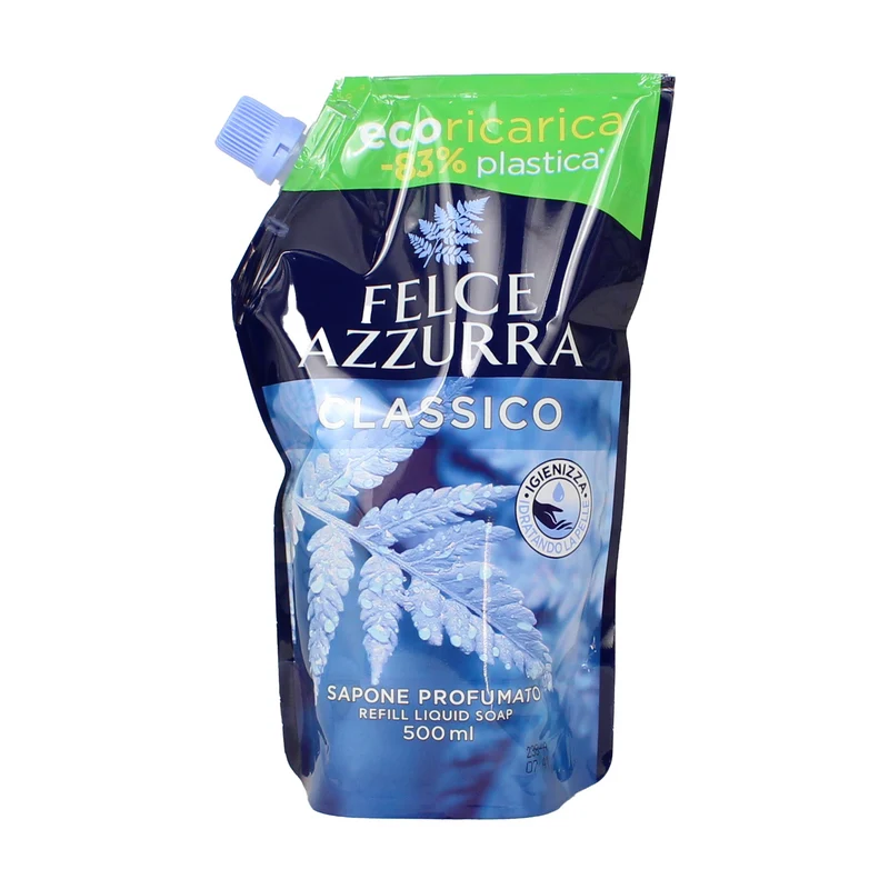 Felce Azzurra Classico 500 ml — Ricarica Sapone Liquido