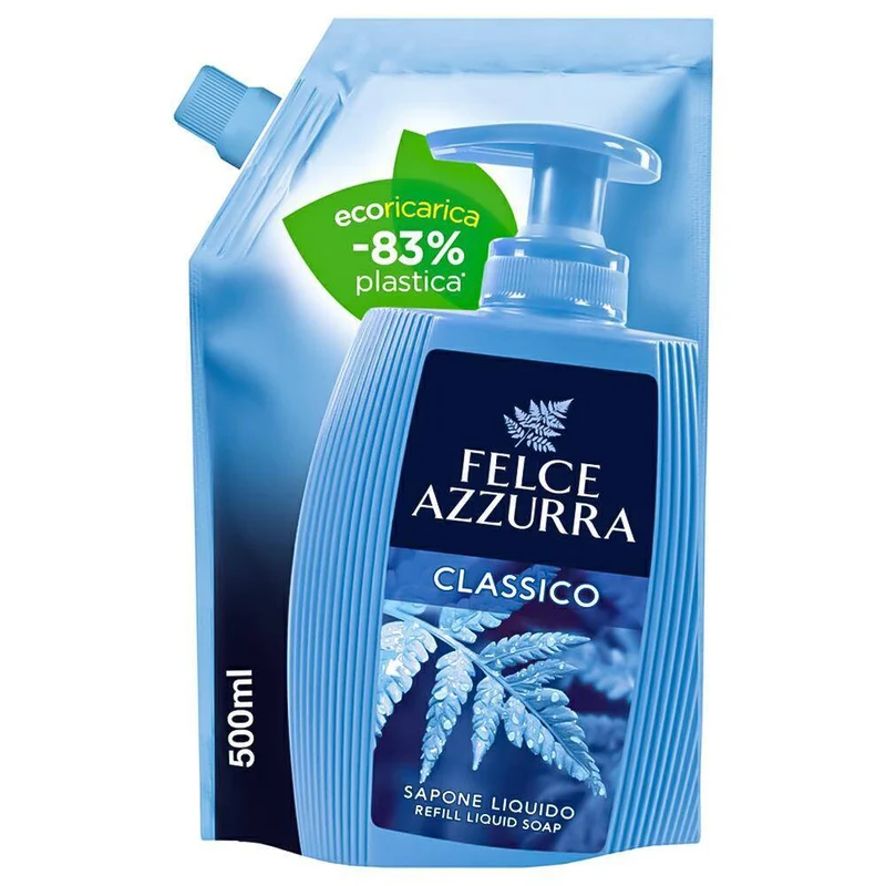 Felce Azzurra Classico 500 ml — Ricarica Sapone Liquido