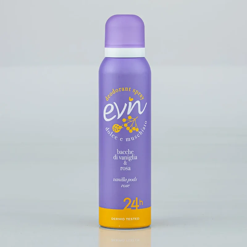 Evin Deodorante Bacche Di Vaniglia E Rosa 150 ml — Deodorante