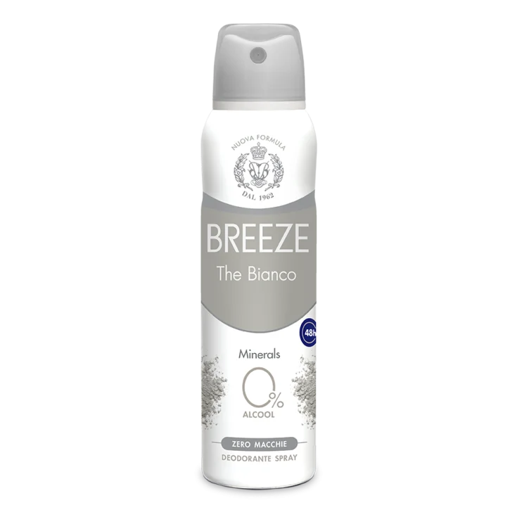Breeze Deodorante Spray 48H The Bianco 150 ml — Deodorante