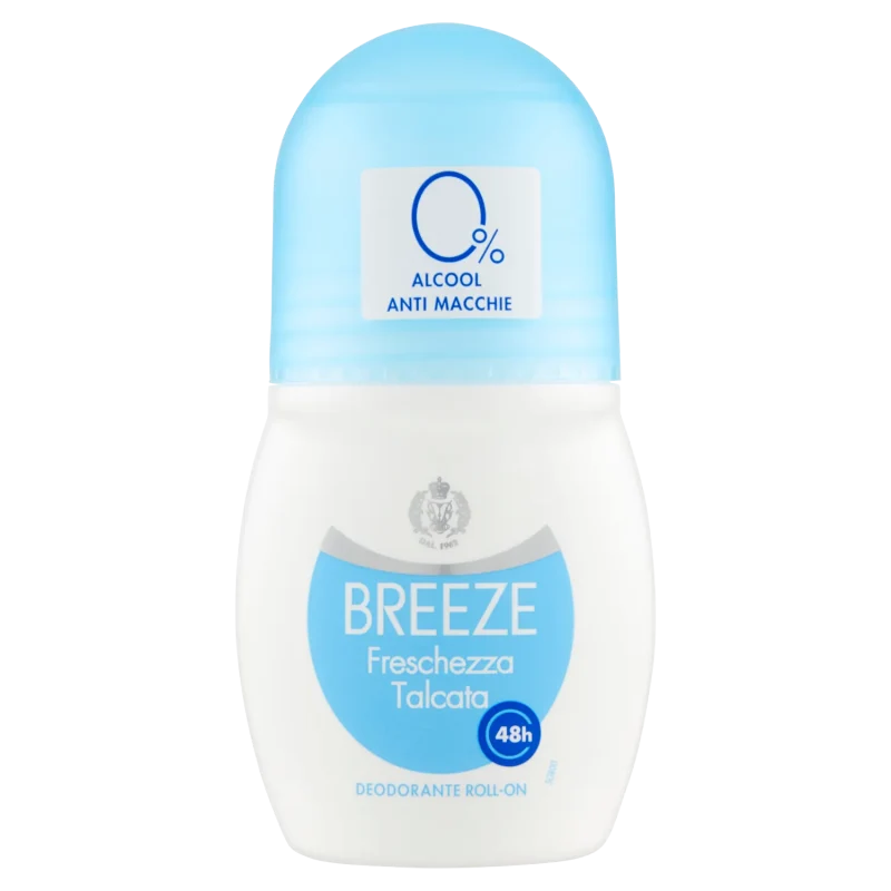 Breeze Deodorante Roll-On Freschezza Talcata 50 ml — Deodorante