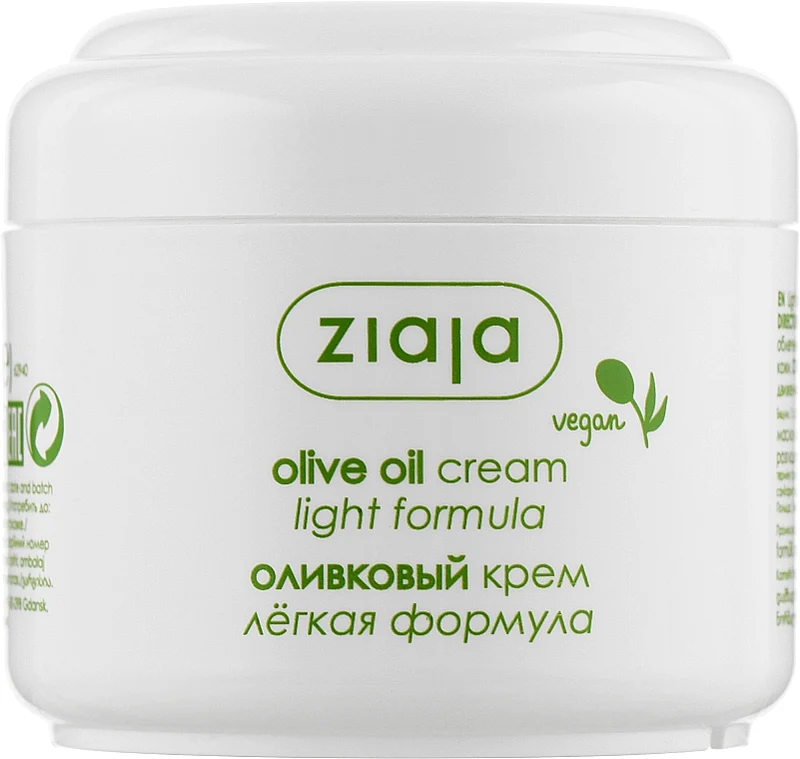 Ziaja Pleť Crema Pelle Normale e Secca Oliva 50 ml — Crema viso