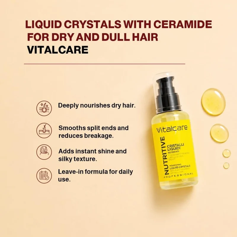Vitalcare Nutritive Cristalli Liquidi Nutrienti 50 ml — Trattamento capelli