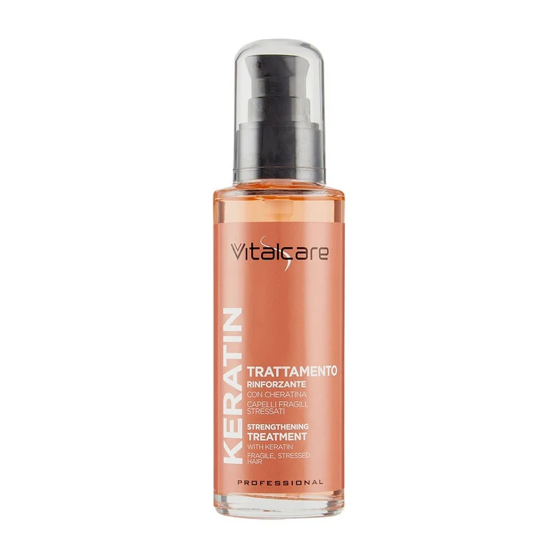 Vitalcare Keratin Trattamento Rinforzante 100 ml — Trattamento capelli