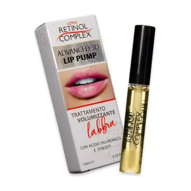 Retinol Complex Lip Pump 3D Advanced Trattamento Volumizzante Labbra 10 ml — Trattamento volumizzante labbra